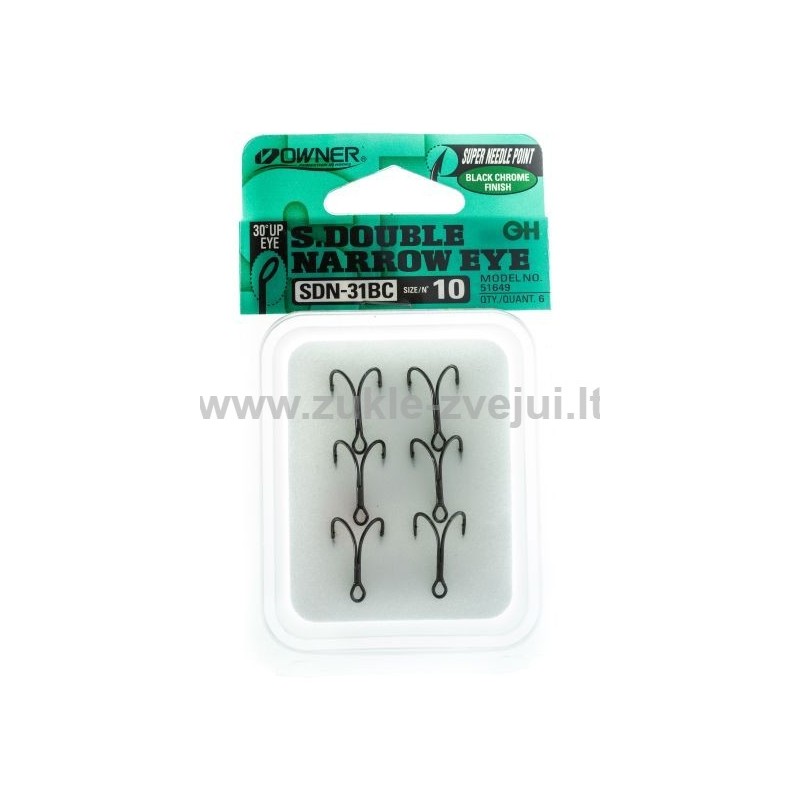 Kabliukas Owner dvišakis mod. SDN-31BC