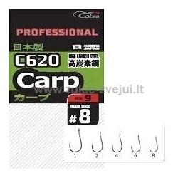 Kabliukai Cobra Pro Carp C620