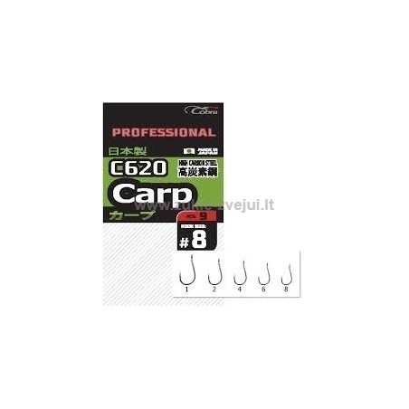 Kabliukai Cobra Pro Carp C620