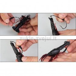 Kabliukai SG Crayfish Weedless Hook
