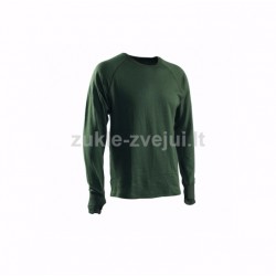 Apatiniai marškiniai Termoswed Zip Light Green